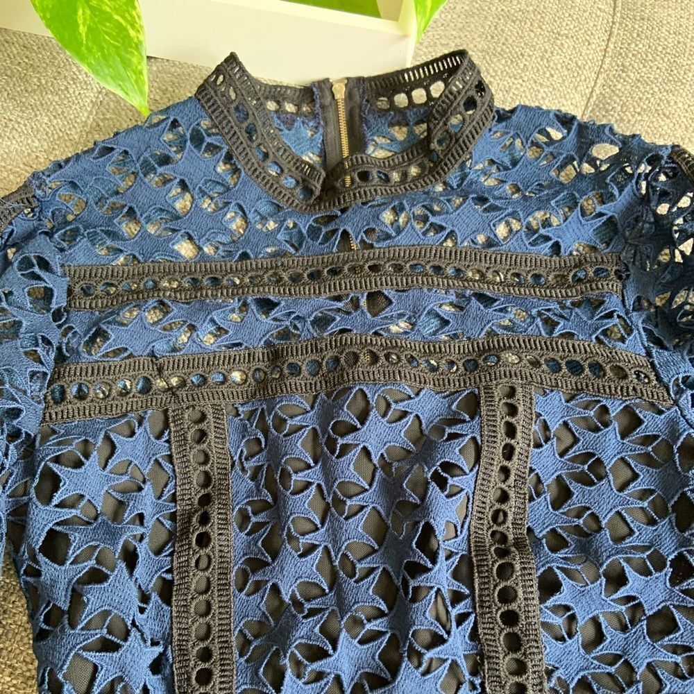 Few Moda Star Lace Mini Dress - Picture 9 of 11